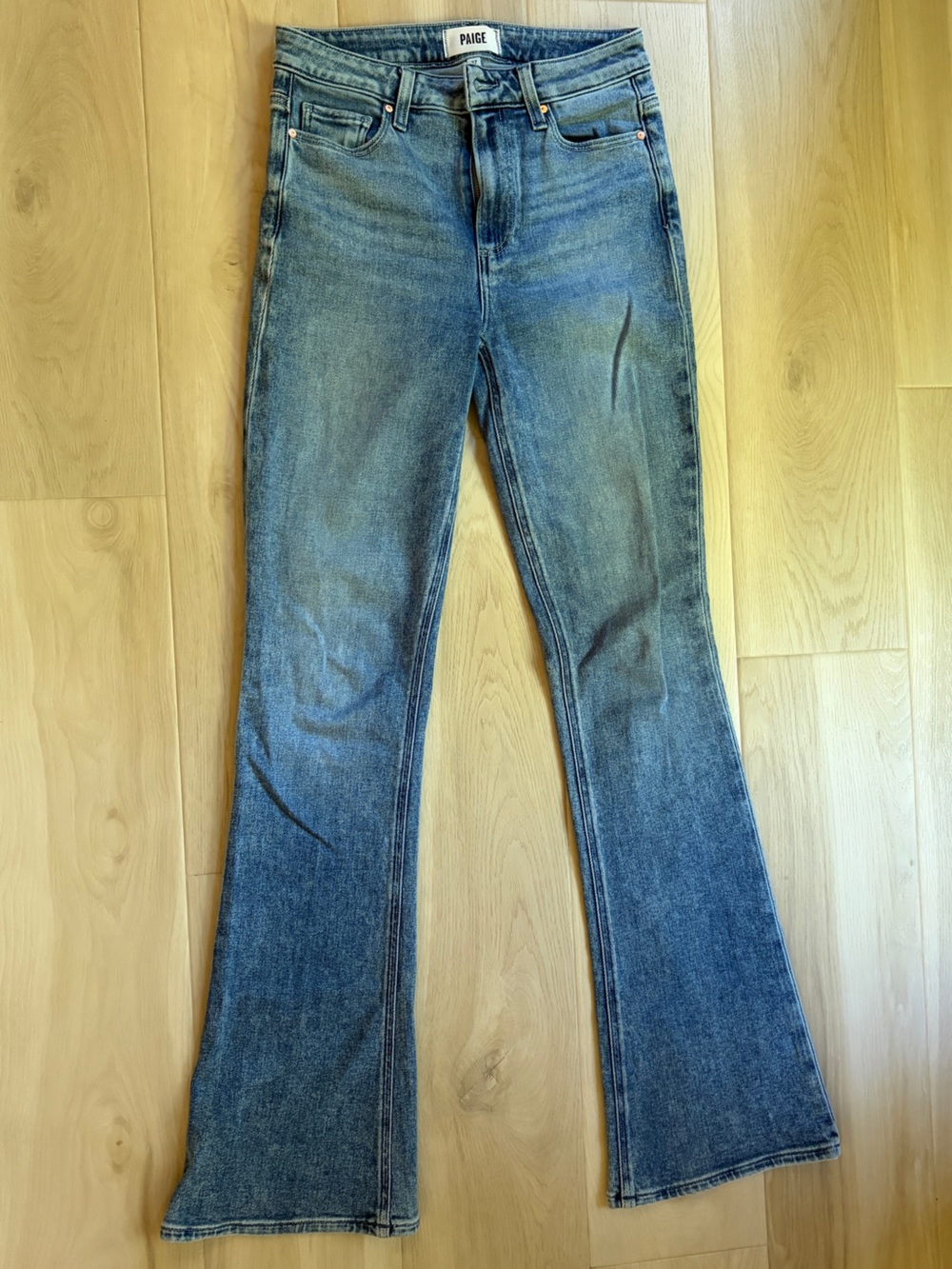 PAIGE Vintage Blue Flare Jeans